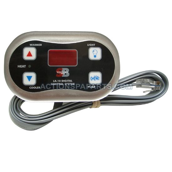 3000139: Control Panel, Spa Builders, LX10 - Hot Tub parts sales