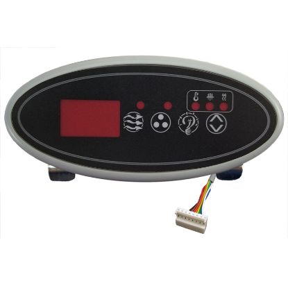 34-0200  Control Panel    Hydroquip    ECO-2    4 Button 1 Pump & Aux
