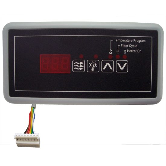 34-0207  Control Panel    Hydroquip    ECO-5    4 Button