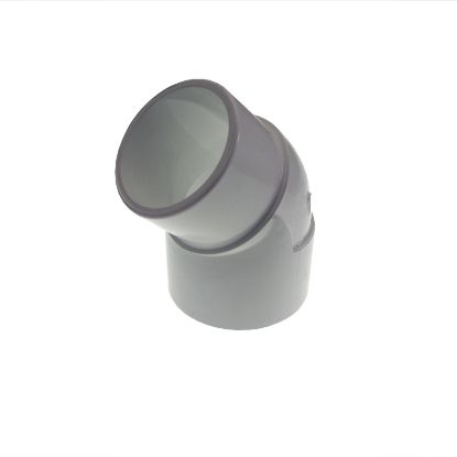 427-020  PVC    45 Street Elbow    2