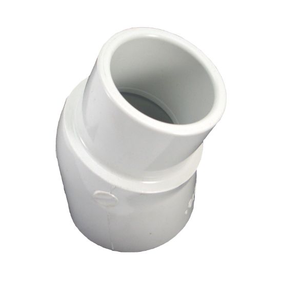 442-015  PVC    22.5 Street Elbow    1-1/2