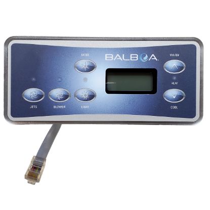 51057  Control Panel Balboa Serial Standard Digital Panel (1 Pump Blower Light)