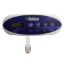 52144  Control Panel Balboa Mini Oval Digital Blower/Jet 4 button LCD