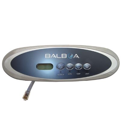 53645  Control Panel Balboa MVP260 Digital Panel (1 Jet Button Blwr Lite) LCD Grey