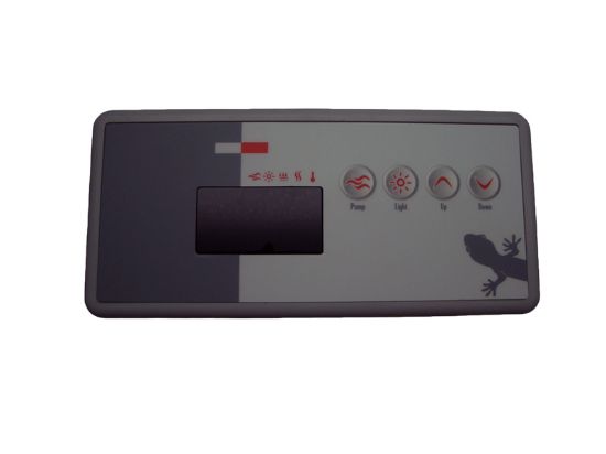 BDLTSC19PPD  TSC-19-PPD 4 Button Panel with 8 Pin Connector and Two Overlays