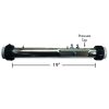 C2550-0213N  c2550-0213n    replacement hot tub  heater 5.5KW Heater    Flo-Thru   Nu-Wave    19