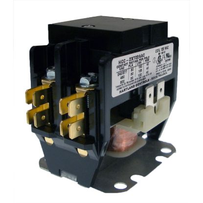 DPC30-120  Double pole 30 amp contactor    120v coil. ( .75 lbs.)
