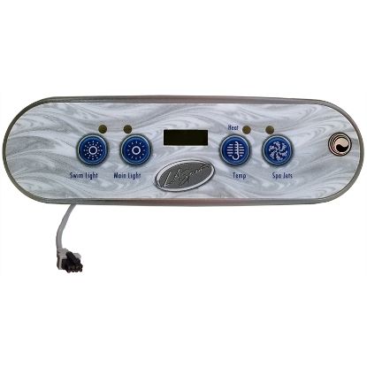 PL-59110  Control Panel    LA Spa    ML400    Swim Light    Main Light    Temp    Spa Jets